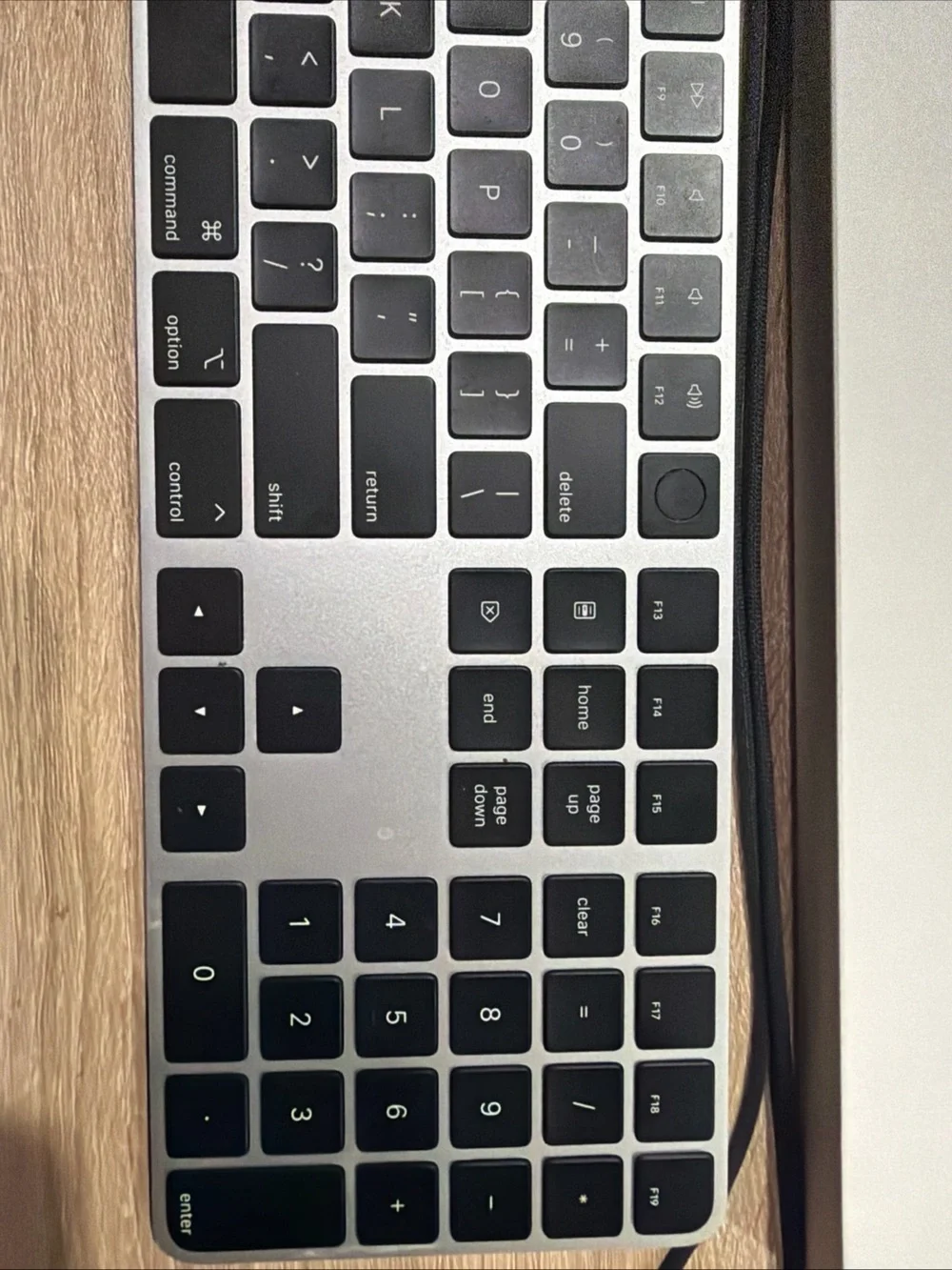 MXZK83LL/A Magic Keyboard With Touch ID And Numeric Keypad Black